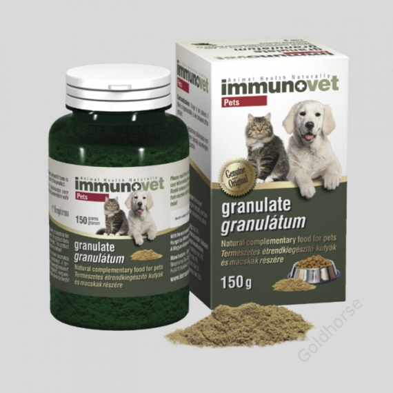 Immunovet granulátum kutyáknak, macskáknak (150 gr)